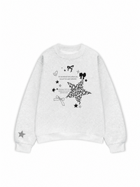 Áo Sweater Nỉ Hai Da Daily Cuties Leopard Star
