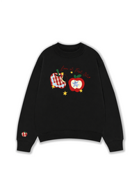 Áo Sweater Nỉ Hai Da Daily Cuties Love at First Bite