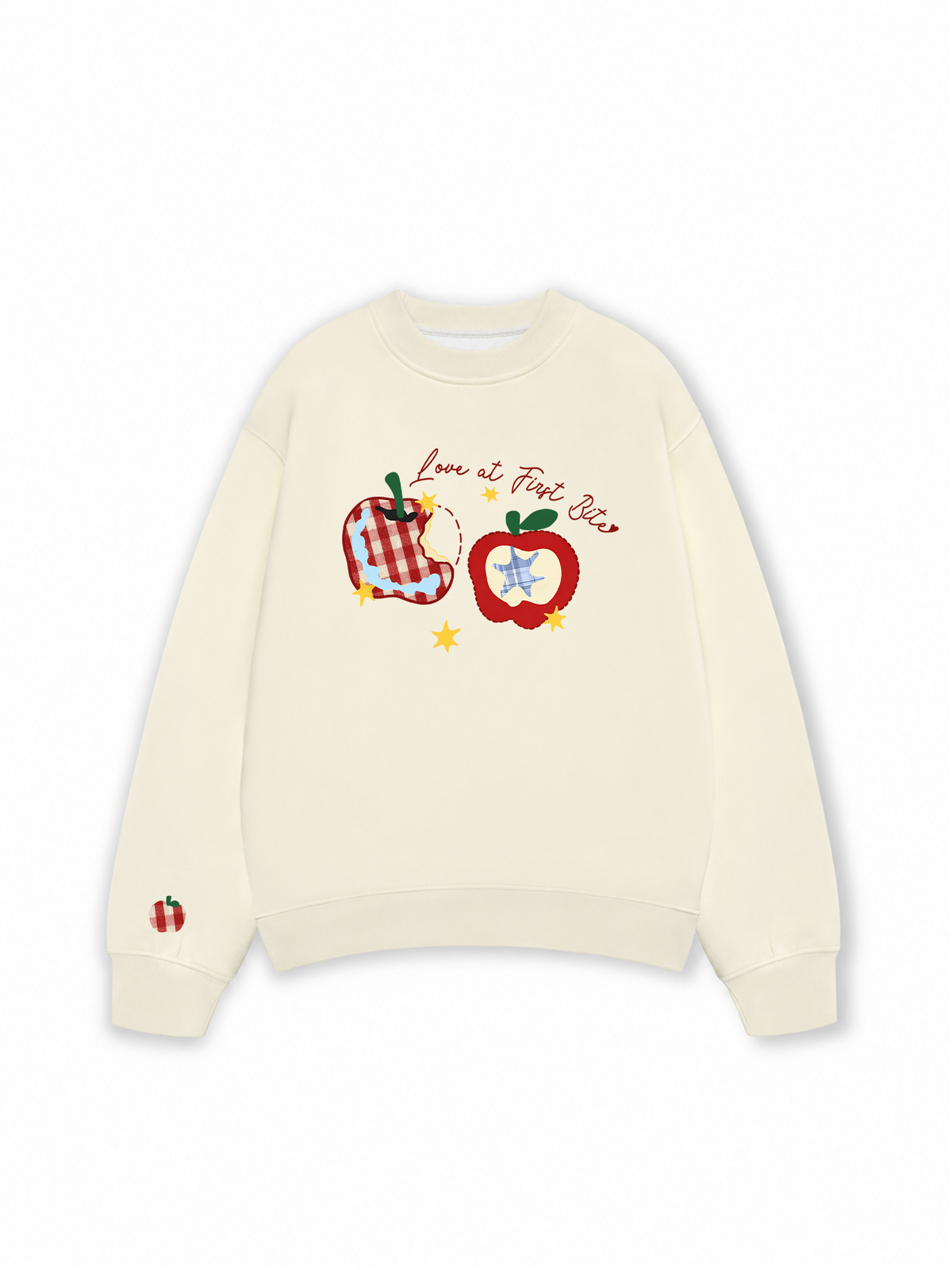 Áo Sweater Nỉ Hai Da Daily Cuties Love at First Bite