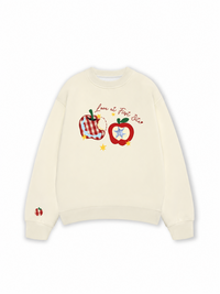 Áo Sweater Nỉ Hai Da Daily Cuties Love at First Bite