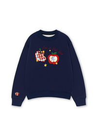 Áo Sweater Nỉ Hai Da Daily Cuties Love at First Bite