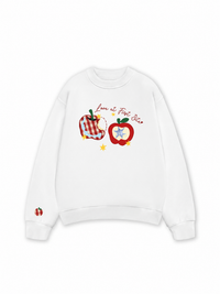 Áo Sweater Nỉ Hai Da Daily Cuties Love at First Bite