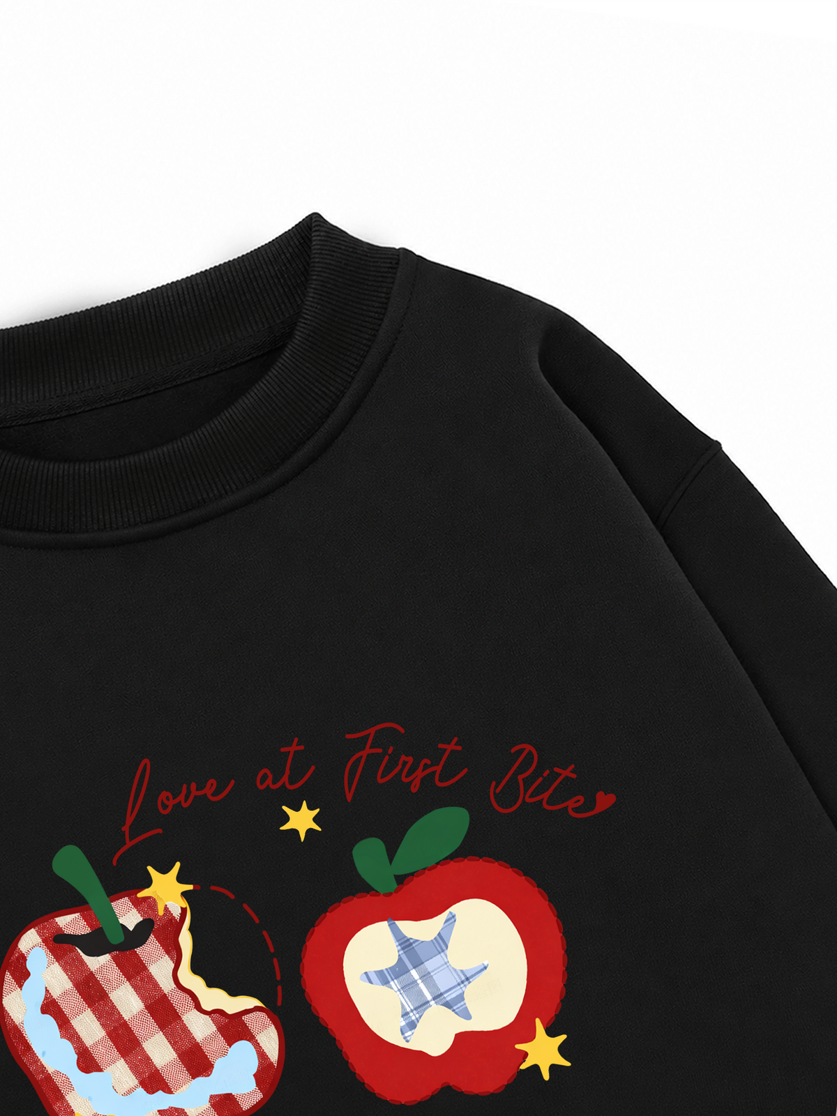 Áo Sweater Nỉ Hai Da Daily Cuties Love at First Bite