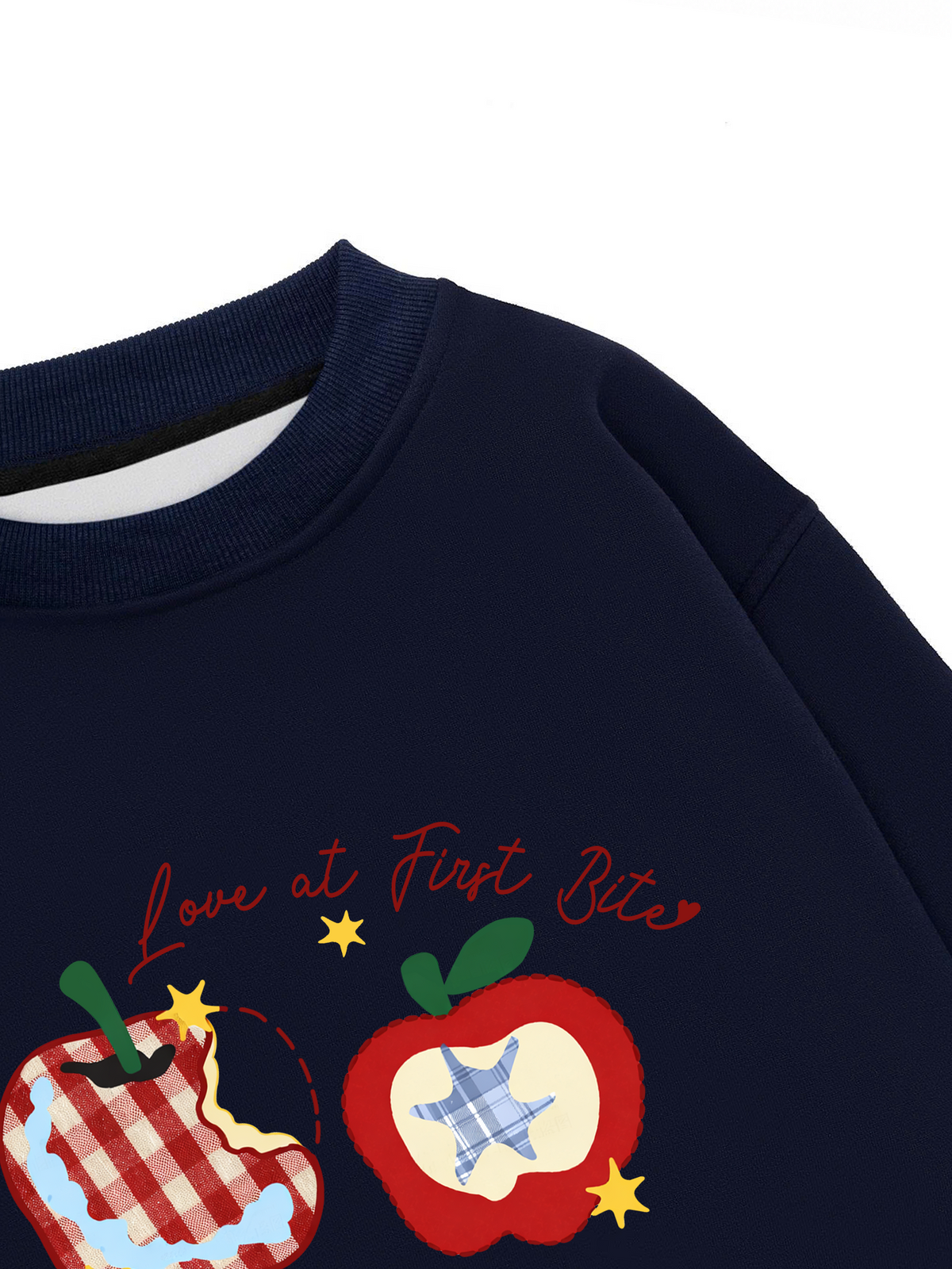 Áo Sweater Nỉ Hai Da Daily Cuties Love at First Bite