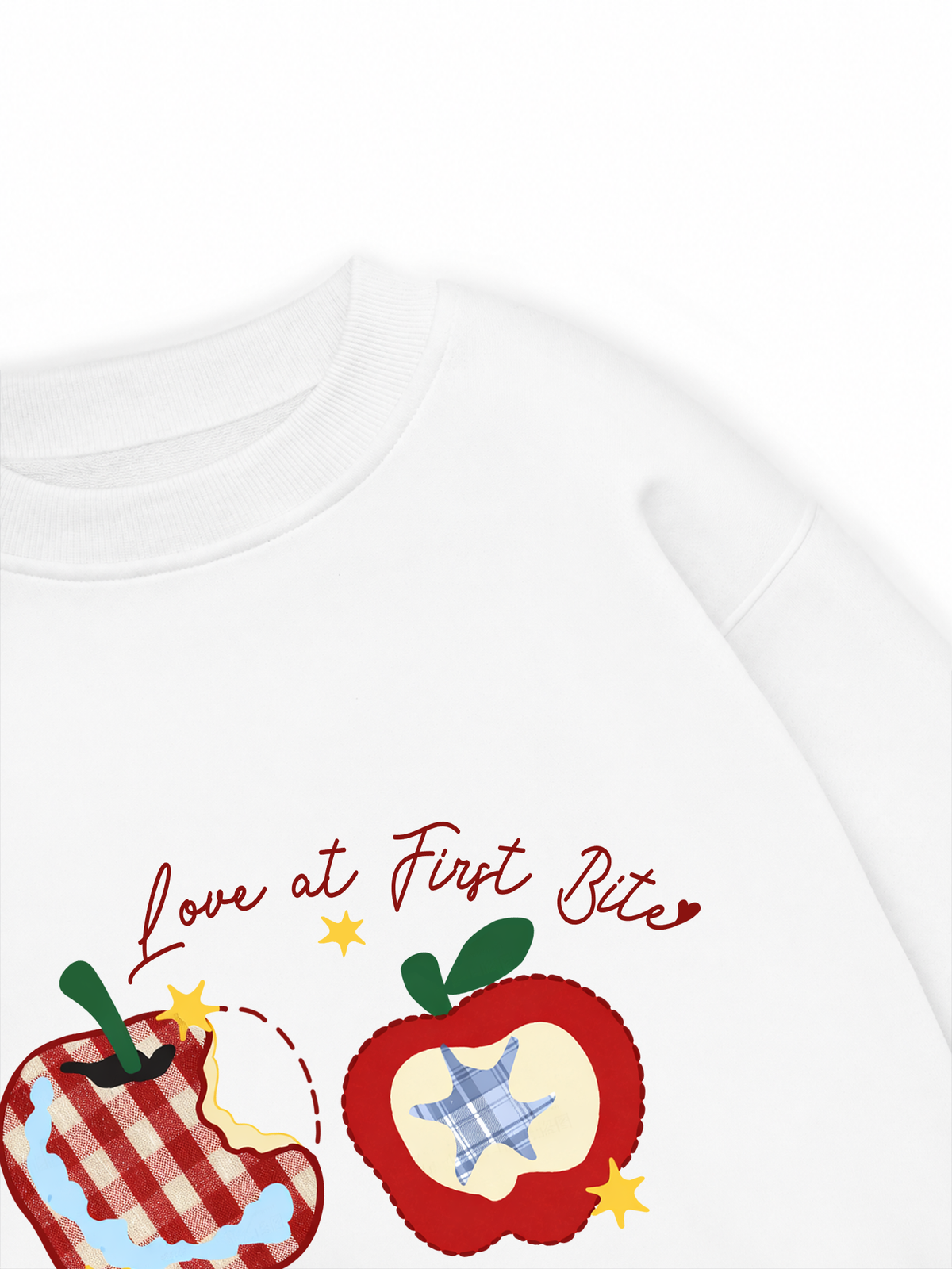 Áo Sweater Nỉ Hai Da Daily Cuties Love at First Bite