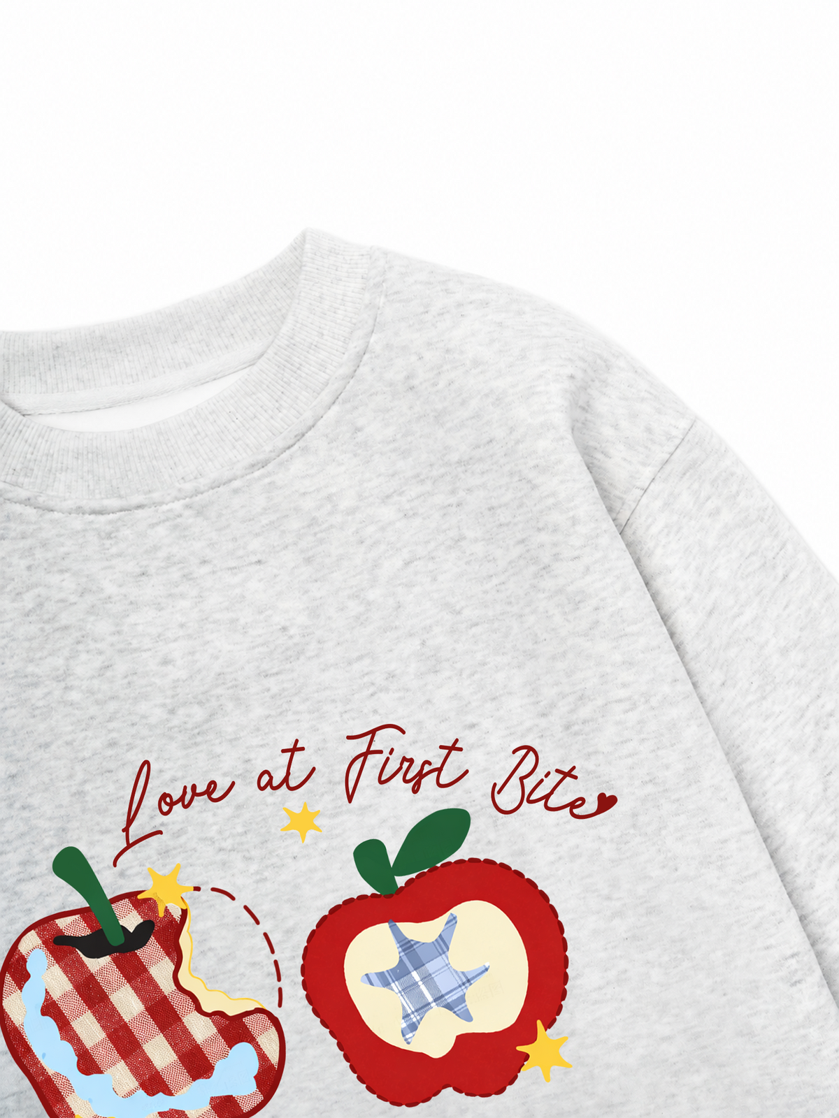 Áo Sweater Nỉ Hai Da Daily Cuties Love at First Bite