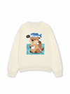 Áo Sweater Nỉ Hai Da Daily Cuties Otter Answer The Phone