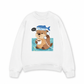Áo Sweater Nỉ Hai Da Daily Cuties Otter Answer The Phone