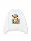 Áo Sweater Nỉ Hai Da Daily Cuties Otter Answer The Phone