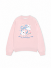 Áo Sweater Nỉ Hai Da Daily Cuties Sharing Small Happy Days