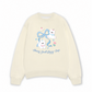 Áo Sweater Nỉ Hai Da Daily Cuties Sharing Small Happy Days