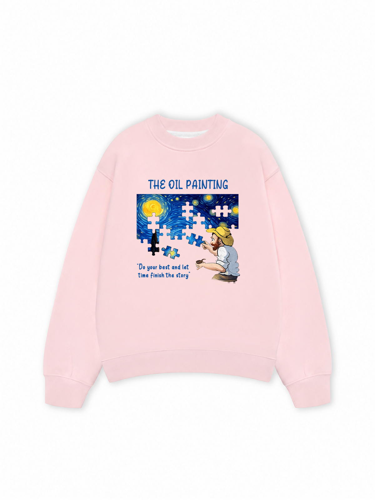 Áo Sweater Nỉ Hai Da Masterpiece The Oil Painting