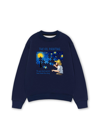 Áo Sweater Nỉ Hai Da Masterpiece The Oil Painting