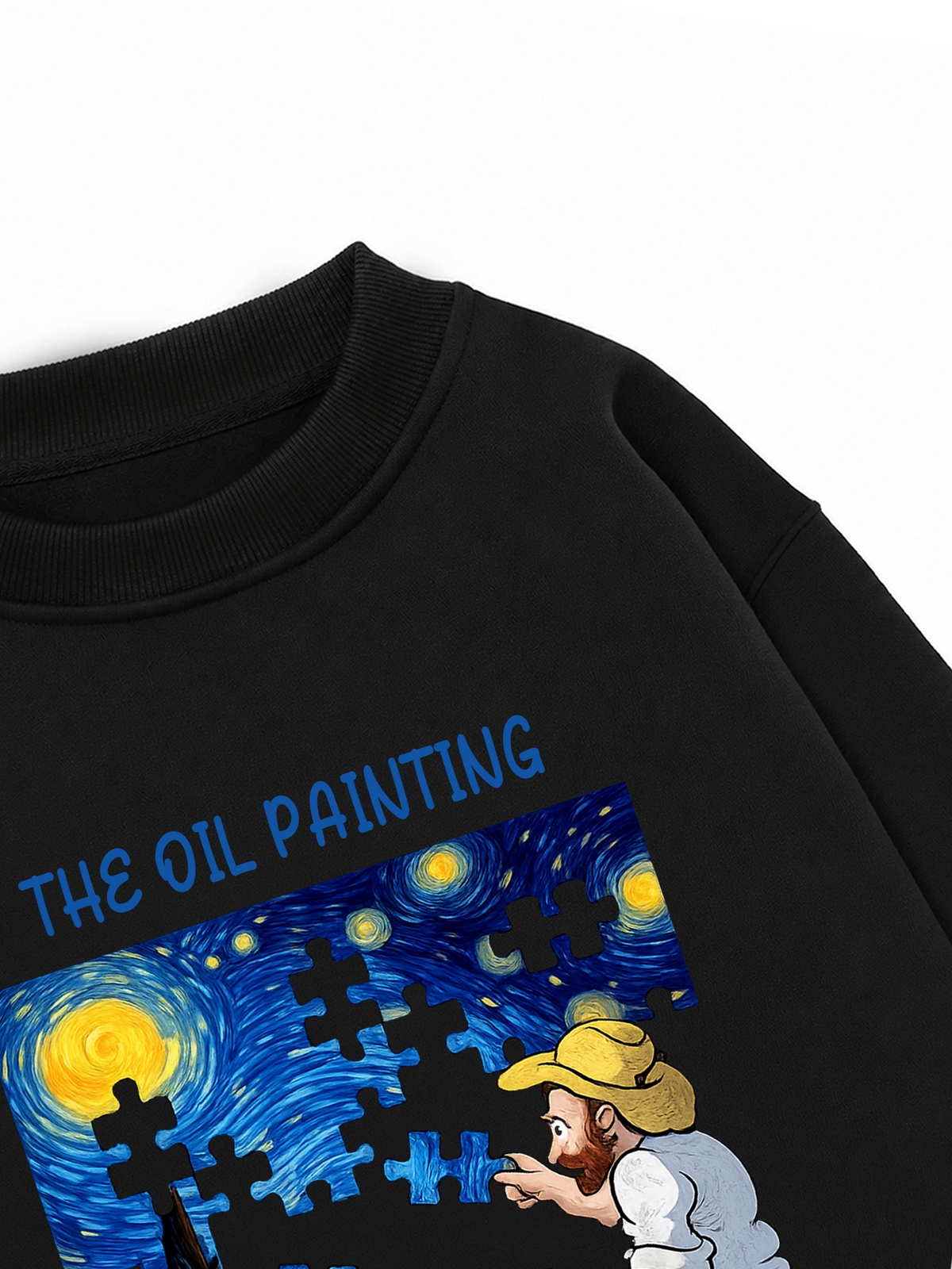 Áo Sweater Nỉ Hai Da Masterpiece The Oil Painting