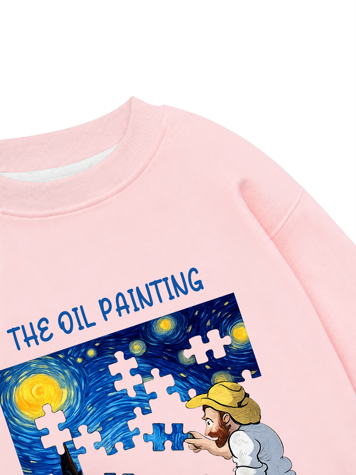 Áo Sweater Nỉ Hai Da Masterpiece The Oil Painting