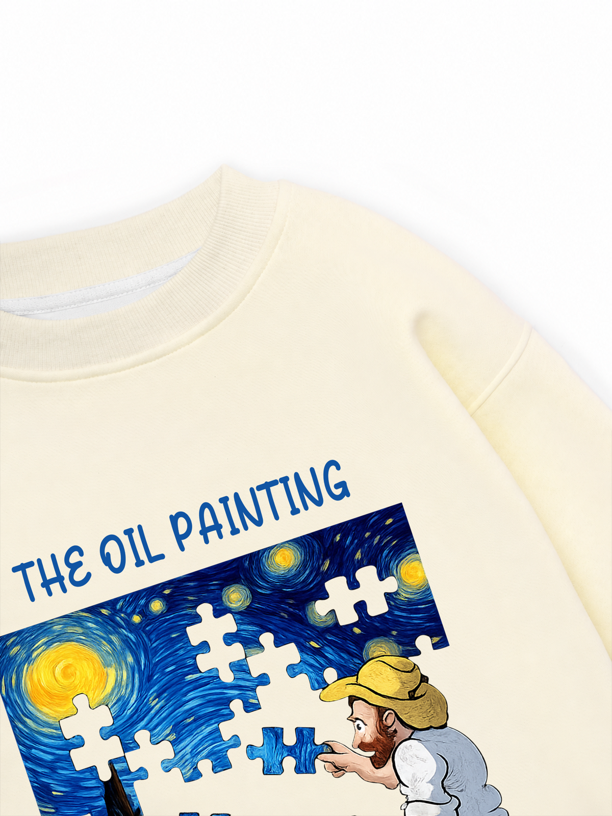 Áo Sweater Nỉ Hai Da Masterpiece The Oil Painting