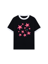 Áo Thun Ringer Relaxed Fit Summer Vibes Pink Starfish