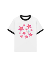 Áo Thun Ringer Relaxed Fit Summer Vibes Pink Starfish