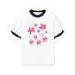 Áo Thun Ringer Relaxed Fit Summer Vibes Pink Starfish