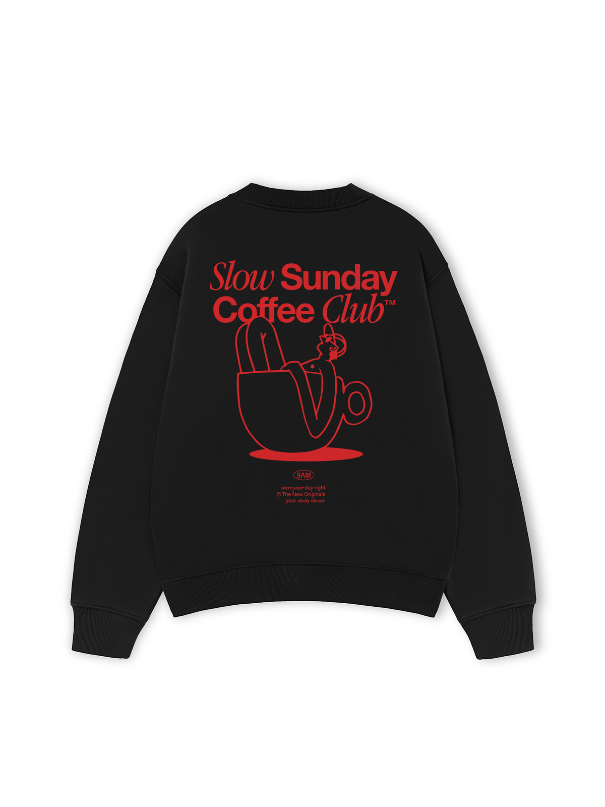 Áo Sweater Nỉ Hai Da Slow Sunday Coffee Club