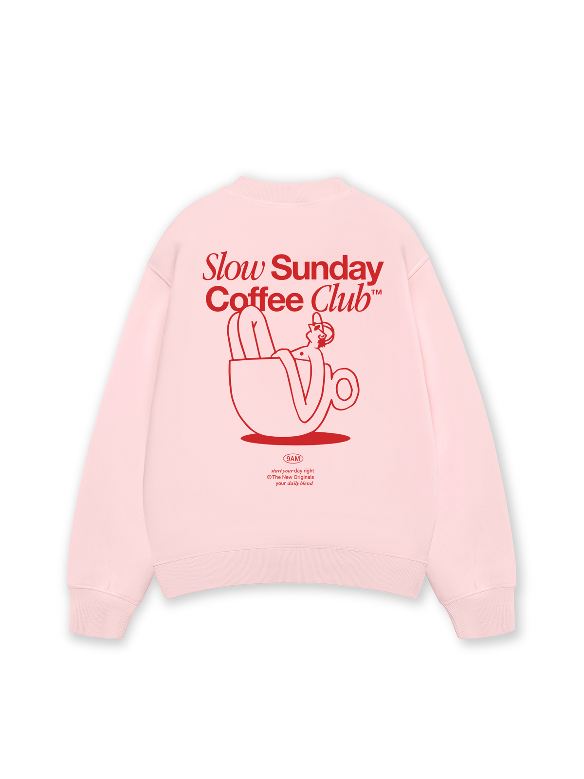 Áo Sweater Nỉ Hai Da Slow Sunday Coffee Club