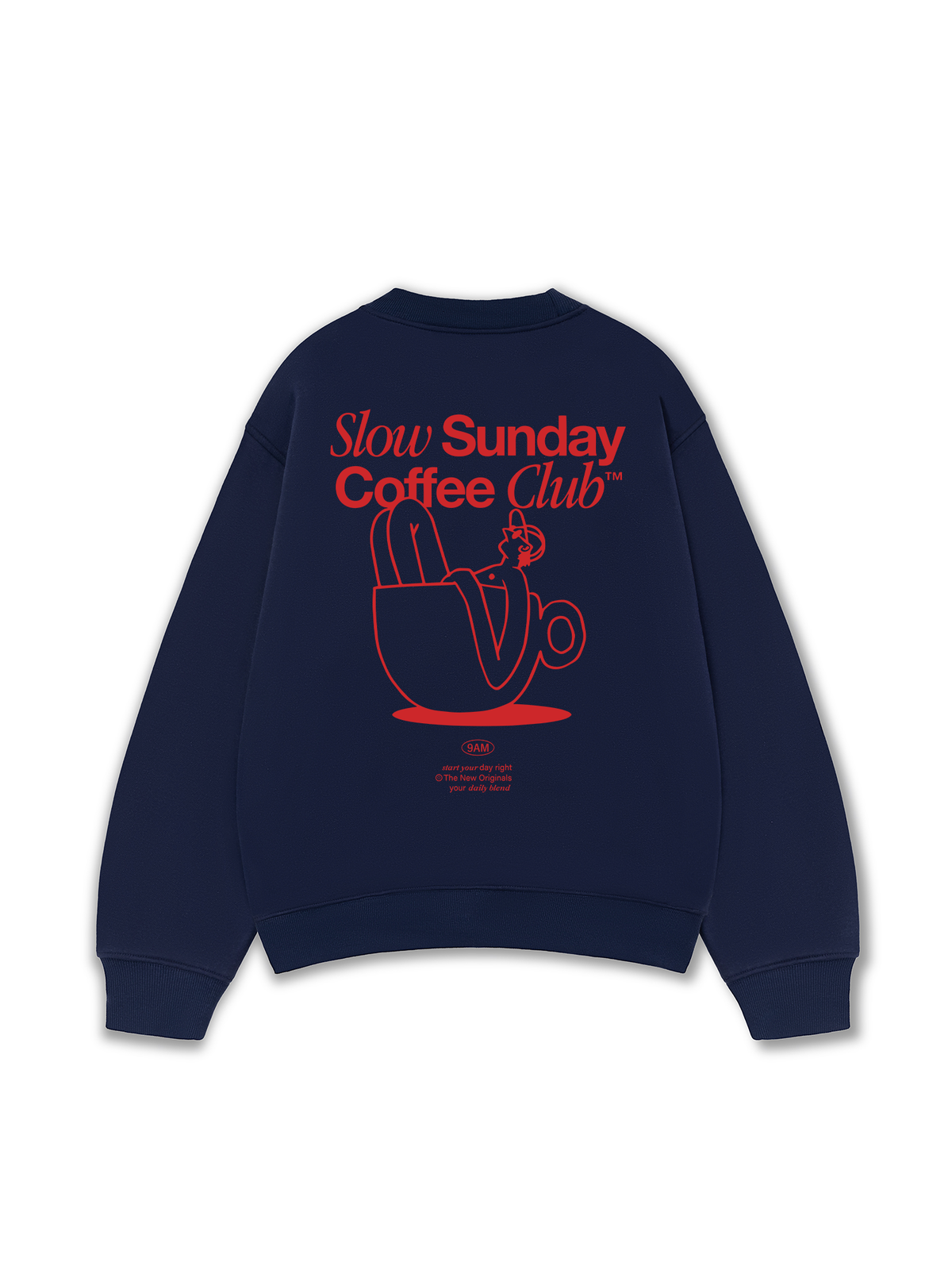 Áo Sweater Nỉ Hai Da Slow Sunday Coffee Club