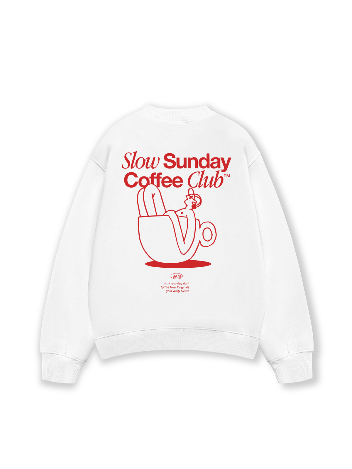 Áo Sweater Nỉ Hai Da Slow Sunday Coffee Club