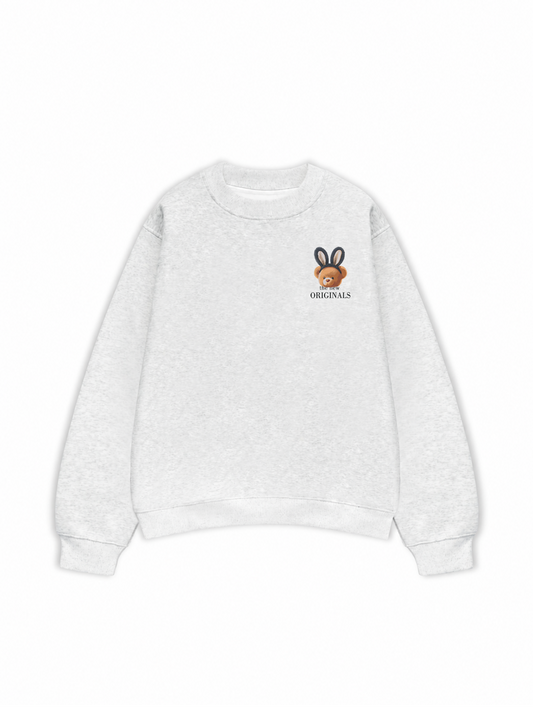 Áo Sweater Nỉ Hai Da Rabbit Bear Doll