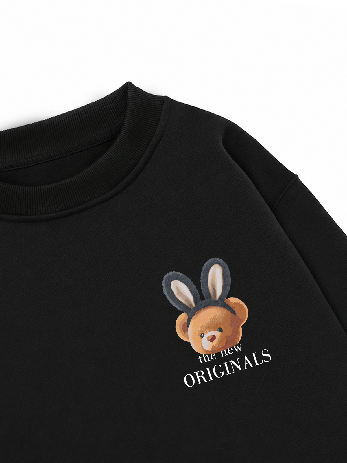Áo Sweater Nỉ Hai Da Rabbit Bear Doll