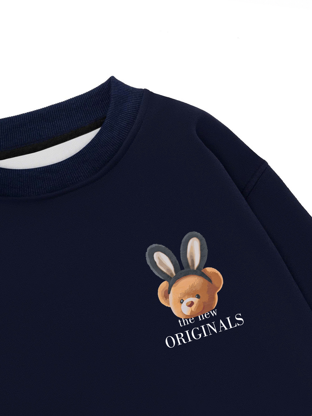 Áo Sweater Nỉ Hai Da Rabbit Bear Doll
