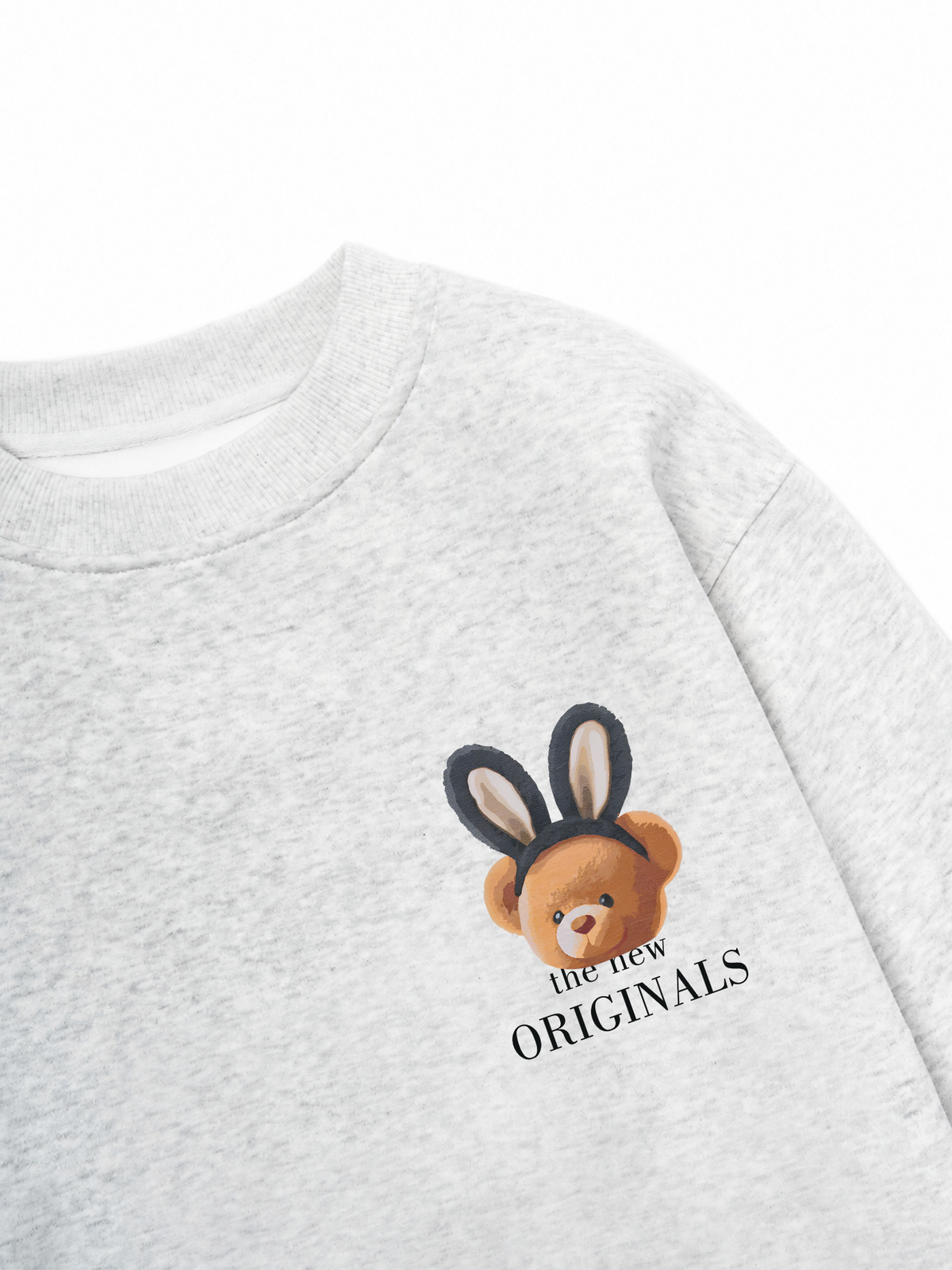 Áo Sweater Nỉ Hai Da Rabbit Bear Doll