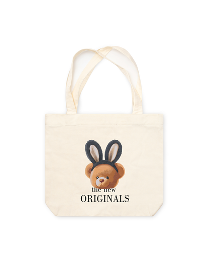 Túi Tote Rabbit Bear Doll