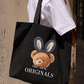 Túi Tote Rabbit Bear Doll