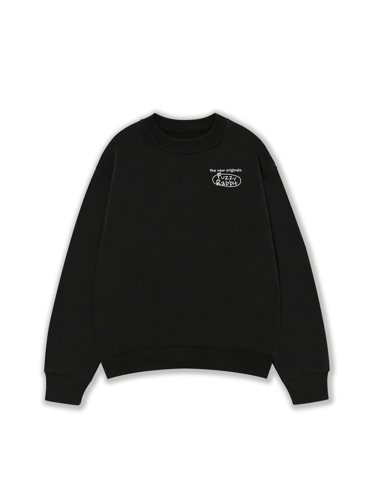 Áo Sweater Nỉ Hai Da Doodle Fuzzy Rabbit