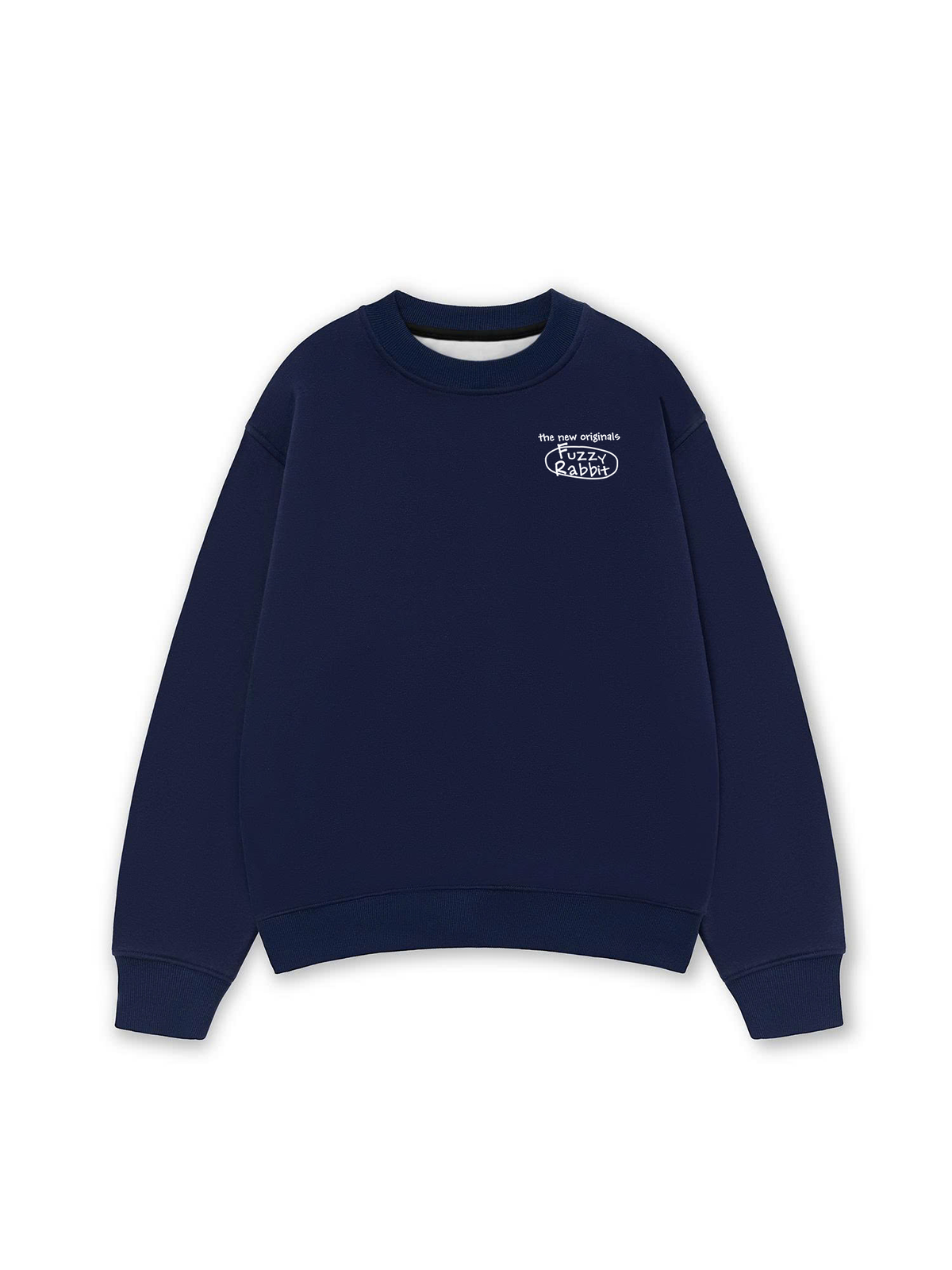 Áo Sweater Nỉ Hai Da Doodle Fuzzy Rabbit