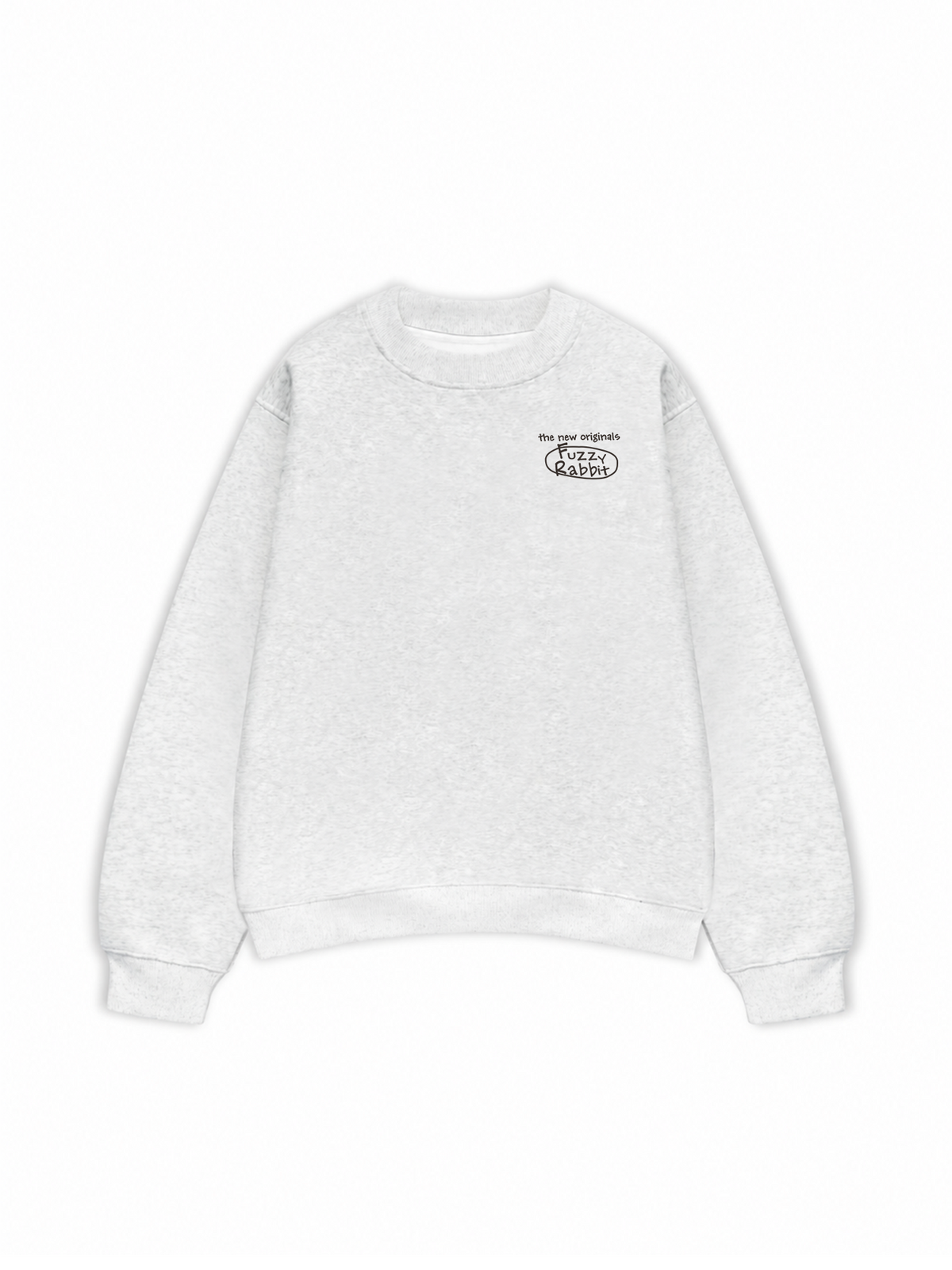 Áo Sweater Nỉ Hai Da Doodle Fuzzy Rabbit