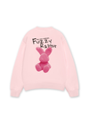 Áo Sweater Nỉ Hai Da Doodle Fuzzy Rabbit