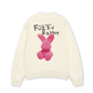 Áo Sweater Nỉ Hai Da Doodle Fuzzy Rabbit