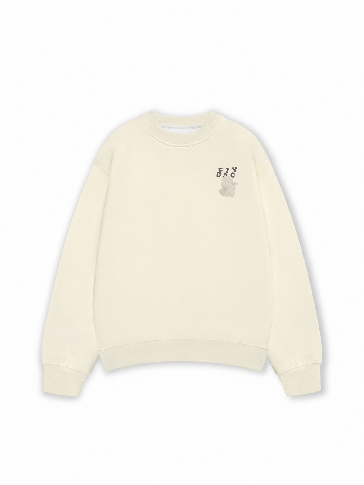 Áo Sweater Nỉ Hai Da Fuzzy Font Dragon