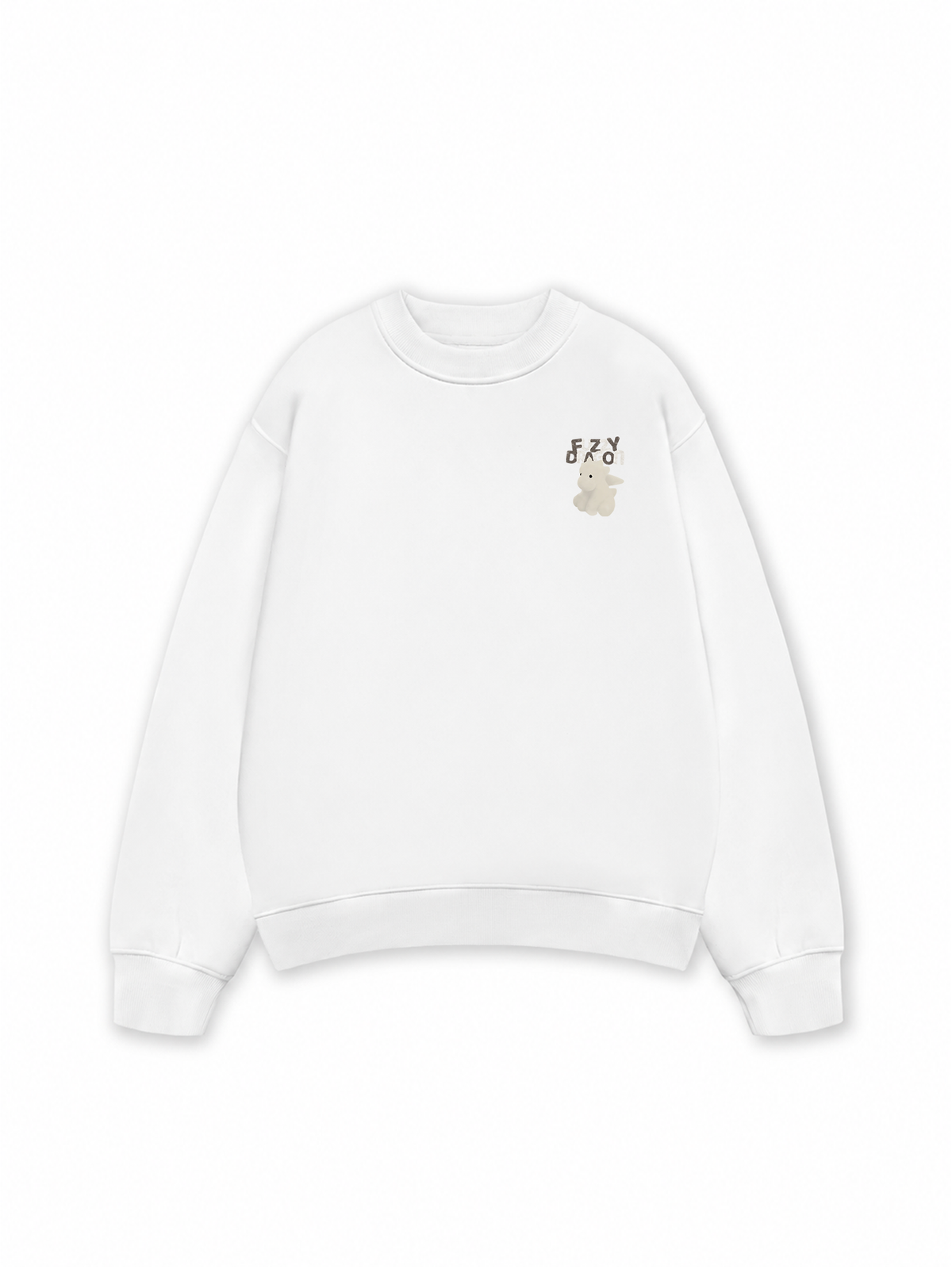 Áo Sweater Nỉ Hai Da Fuzzy Font Dragon