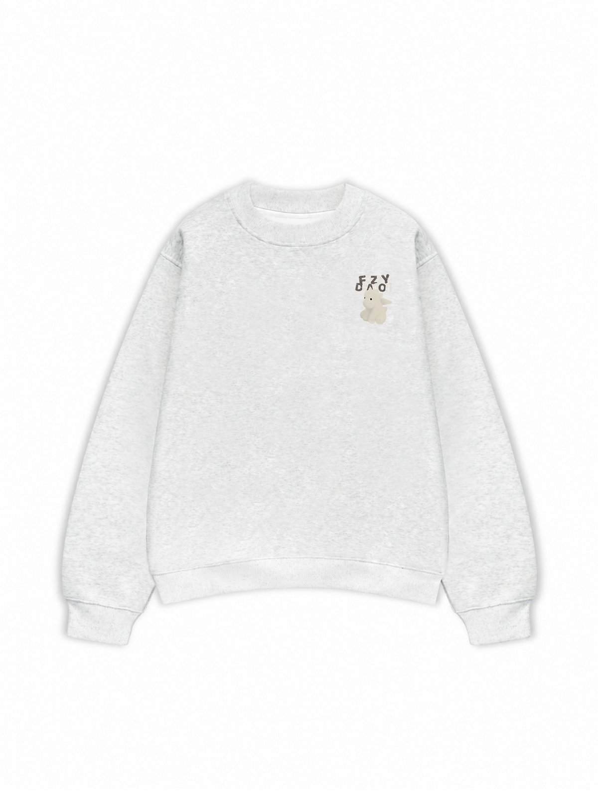 Áo Sweater Nỉ Hai Da Fuzzy Font Dragon