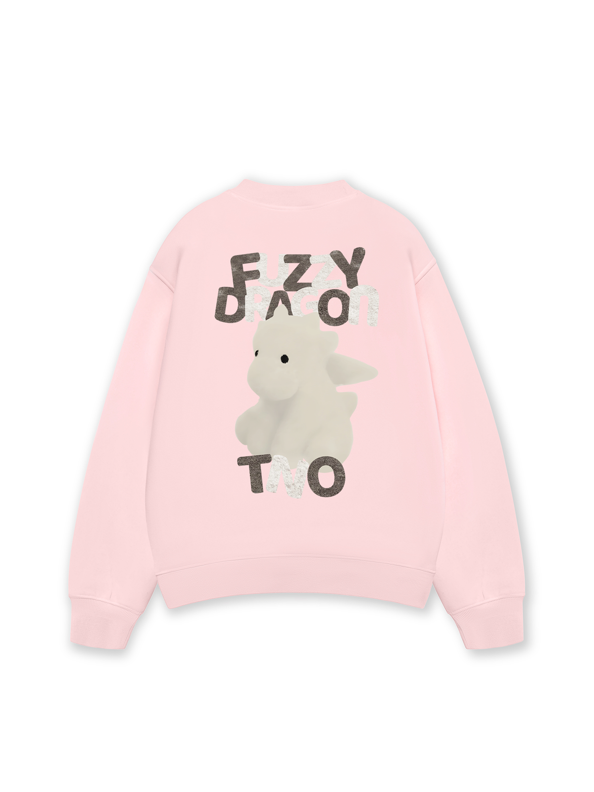 Áo Sweater Nỉ Hai Da Fuzzy Font Dragon