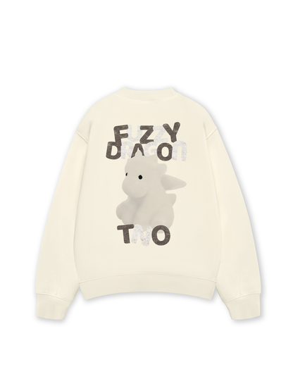 Áo Sweater Nỉ Hai Da Fuzzy Font Dragon