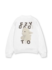 Áo Sweater Nỉ Hai Da Fuzzy Font Dragon