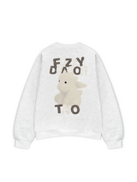 Áo Sweater Nỉ Hai Da Fuzzy Font Dragon