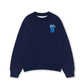 Áo Sweater Nỉ Hai Da Fuzzy Font Dragon Blue