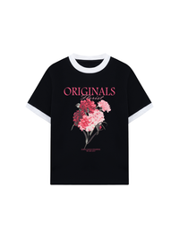 Áo Thun Ringer Relaxed Fit Summer Vibes Originals Florist