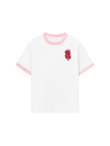 Áo Thun Ringer Relaxed Fit Summer Vibes Pink Banana