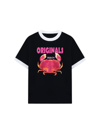 Áo Thun Ringer Relaxed Fit Summer Vibes Originals Beach