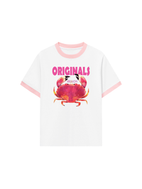 Áo Thun Ringer Relaxed Fit Summer Vibes Originals Beach